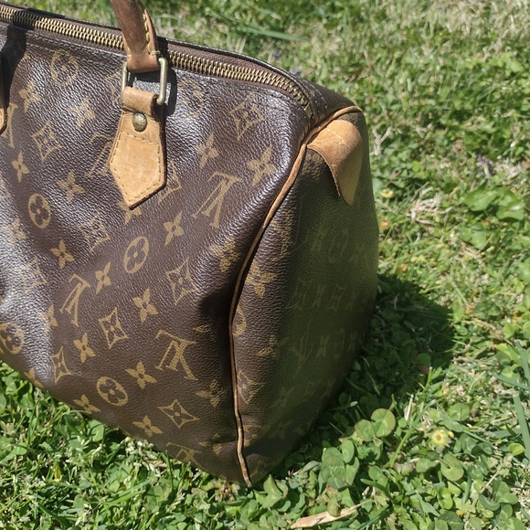 Authentic Louis Vuitton speedy 30 lock no key - Picture 4 of 16